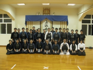 2009.11.15与澳门特区剑道联盟交流