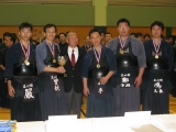 祝贺我馆由“曾航、李孙国、冯志豪、郑宇彤、严峰”组成的直心B队获得第七届中华杯男子团体冠军